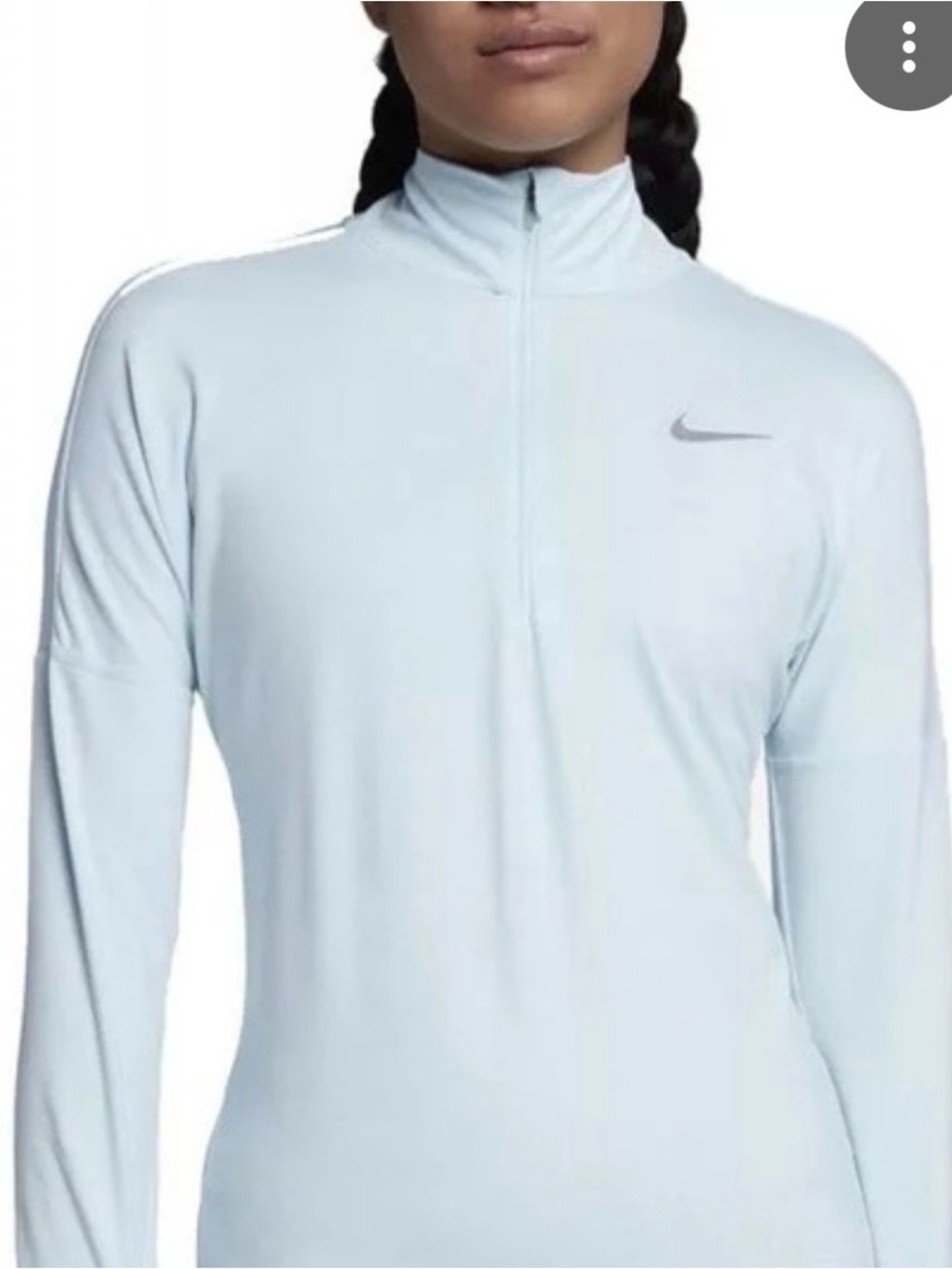 Light Mint Green Tee with Thumbhole Sleeve